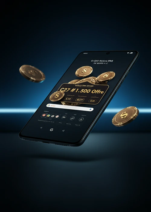 Capture d'écran de l'interface principale du Novajackpot Casino, présentant une sélection variée de machines à sous, jeux de table et un bonus de bienvenue attrayant.